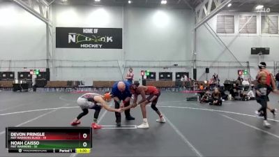 115 lbs Placement (4 Team) - Devon Pringle, Mat Warriors Black vs Noah Caisso, Mat Warriors