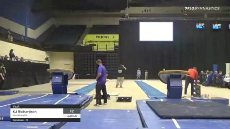 KJ Richardson - Vault, Gymkhana IL - 2021 USA Gymnastics Development Program National Championships