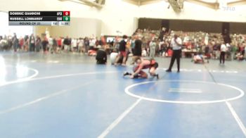 110-I lbs Round Of 32 - Dominic Giannoni, Apex vs Russell Lombardy, Edge Wrestling