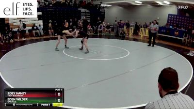 100 lbs. Champ. Round 3 - Zoey Haney, Troy Buchanan vs Eden Wilder, Oakville