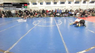115 lbs Round Robin 1 - Tanner Ingle, Revival Black-EL vs Landon Piovarchy, Rogue Wrestling Club-EL