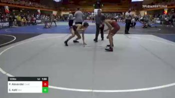 123 lbs Round Of 16 - Peyton Alexander, Camel Kids vs Cauy Kohl, Western Nebraska Titans