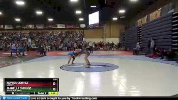 105 lbs Champ. Round 2 - Alyssa Cortez, Legacy vs Isabella Smouse, Riverdale Ridge