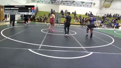 235 lbs Round 1 - Eniekeye Osede, Cerritos College vs Grace Mercado, Sacramento City College