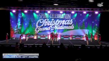 Woodlands Elite - Katy - Phantom [2025 L3 Youth - Small] 2025 Spirit Celebration Christmas Grand Nationals