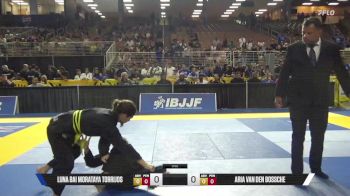 Aria Van Den Bossche vs Luna Bai Morataya Torrijos 2025 Pan Kids Jiu-Jitsu IBJJF Championship