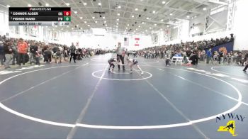 67 lbs Cons. Semi - Fisher Ward, Falconer Youth Wrestling vs Connor Alger, Club Not Listed