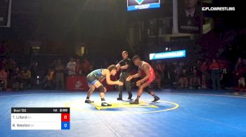 152 lbs 3rd Place - Tyler Lillard, Ohio vs Robert Weston, Georgia