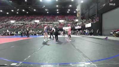 140/145 Semifinal - Lylah Geis, Worland Wrestling Club vs Meadow Mahlmeister, DarkHorse Wrestling Club