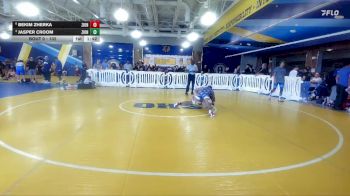 132 lbs Quarterfinal - Jasper Croom, SOT / DOZ vs Bekim Zherka, SOT / DOZ