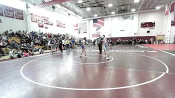 113 lbs Consi Of 8 #1 - Logan Cleary, Bacon Academy vs Ryker Lavallee, East Catholic*
