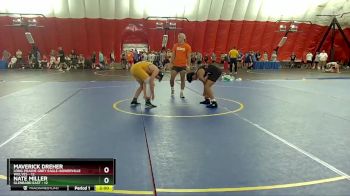 144 lbs Round 3 (6 Team) - Maverick Dreher, Long Prairie Grey Eagle-Bowerville Wolves vs Nate Miller, Glenbard East