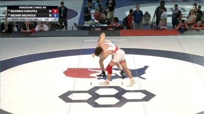 215 lbs Quarters - Maximus Konopka, Connecticut vs Decker Bechtold, Pennsylvania