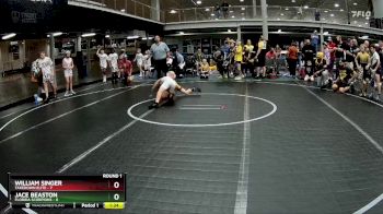 80 lbs Round 1 (8 Team) - Jace Beaston, Florida Scorpions vs William Singer, Takedown Elite