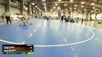 92 lbs Rd# 10- 4:00pm Saturday Final Pool - Tyler Sweet, Cali Red vs Noah Watkins, Minion Black