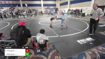 86 lbs Quarterfinal - Ricky Almaguer, Victory WC vs Jett Rodriguez, Gold Rush Wr Ac