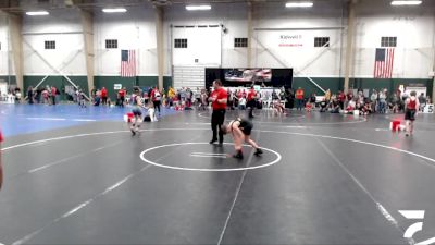 100 lbs 1st Place Match - Christopher Johnson, Bear Cave vs Kael Hammerlun, Cozad Youth Wrestling Club