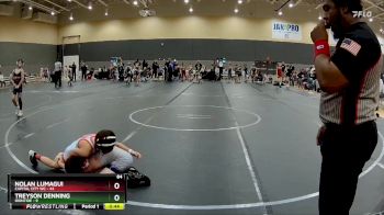 84 lbs Round 5 (10 Team) - Treyson Denning, Irontide vs Nolan Lumagui, Capital City WC