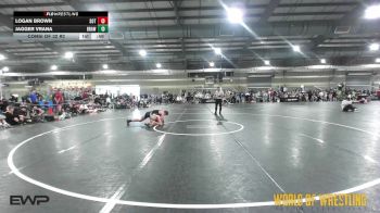135 lbs Consi Of 32 #2 - Logan Brown, SONS OF THUNDER vs Jagger Vrana, Brawlers Wrestling Club KS