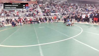 50 kg Semis - Christina Estrada, Dethrone Wrestling Club vs Sarissa Tucker, Legacy Dragons Wrestling