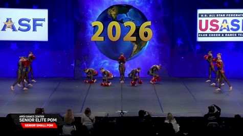 APEX Dance Center - Senior Elite Pom [2026 Senior Small Pom Semis] 2026 The Dance Worlds