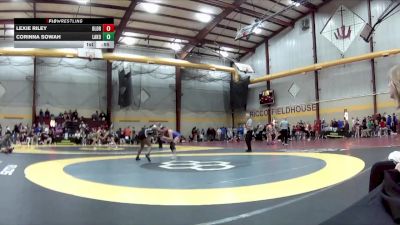 155 lbs Cons. Round 2 - Corinna Sowah, Lakota East HS vs Lexie Riley, Olentangy Orange