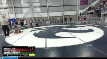 105 lbs Round 3 - Lincoln Cain, Salem Elite Mat Club vs Maddix Anderson, Wasatch Wrestling Club