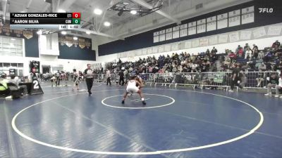 132 lbs Semifinal - Azuan Gonzales-Rice, Etiwanda vs Aaron Silva, Corona Del Mar