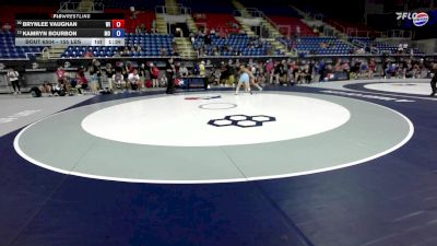 155 lbs Cons. Sub-rd Of 16 - Brynlee Vaughan, WI vs Kamryn Bourbon, MO