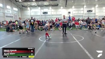 72 lbs Round 2 (8 Team) - Bruce Fowler, Ohio Gold vs Blake Nesity, Forge