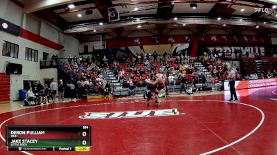 184 lbs Champ. Round 1 - Deron Pulliam, SIUE vs Jake Stacey, Little Rock