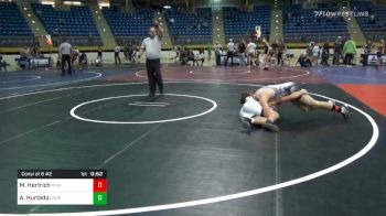 Consolation - Micah Hertrich, High Elevation WC vs Armando Hurtado, Miami Columbus HS