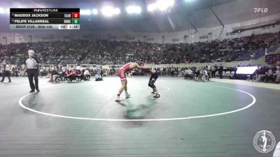 B5A-126 lbs Quarterfinal - Felipe Villarreal, Duncan vs Maddox Jackson, Claremore