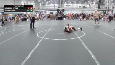 60 lbs Round 2 (6 Team) - Maverick Jovino, The Outsiders vs Jaxson Love, Upstate Uprising 2.0