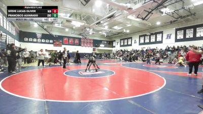 122 lbs Champ. Round 2 - Steve Lucas Oliver, Northview vs Francisco Alvarado, Scotsmen Wrestling Club