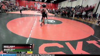 138 lbs Cons. Round 3 - Braden Kelly, Belleville (EAST) vs Brody Hinkle, SCHAUMBURG (HS)