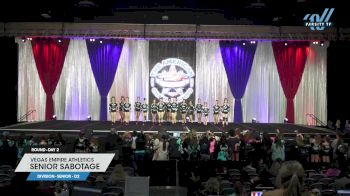 Vegas Empire Athletics - Senior Sabotage [2023 L4 Senior - D2 Day 2] 2023 The American Championships Salt Lake City Nationals