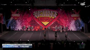Motor City Cheer - Turquoise [2026 L1 Junior - D2 - Small Day 2] 2026 Spirit Sports Myrtle Beach Nationals