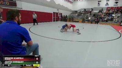 100 lbs Semifinal - Spencer Scarpelli, Riverside vs Ashton Dornquist, Deer Park