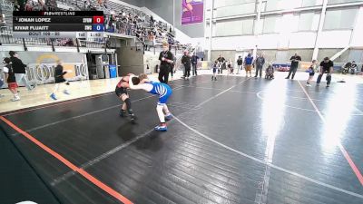 85 lbs Semis - Jonah Lopez, Scrap Yard Garage Wrestling vs Kivar Fluaitt, Steelclaw Wrestling Club