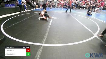 75 lbs Consi Of 8 #2 - Jace Wynn, Grove Takedown Club vs Judah Aguayo, Grove Takedown Club