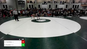 132 lbs Round Of 16 - Dereon Tremblay, New Bedford vs Dillan Mueller, Norton