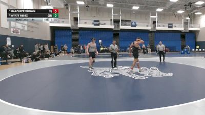 184 lbs 3rd Place Match - Marquize Brown, Vanguard vs Wyatt Reisz, Colorado School Of Mines