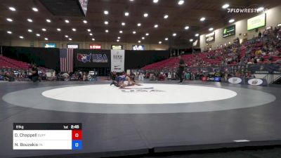 61 kg Final - Dylan Chappell, Buffalo Valley Regional Training Center vs Nic Bouzakis, Pennsylvania
