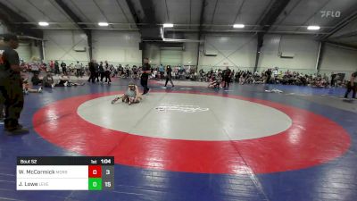 88 lbs Semifinal - William McCormick, Morris Fitness Wrestling Club - (A) vs Jackson Lowe, Level Up Wrestling Center