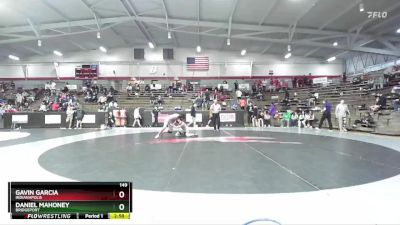 149 lbs Champ. Round 2 - Daniel Mahoney, Bridgeport vs Gavin Garcia, Indianapolis
