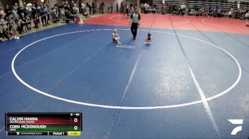 40 lbs Cons. Round 3 - Calvin Hanna, Watertown-Mayer vs Coen McDonough, ANML