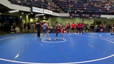 100 lbs Cons. Sub-quarters - Jaxson Barton, Illinois vs Hunter Gregg, Pennsylvania
