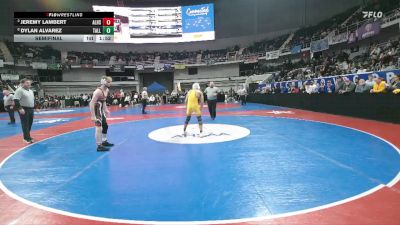 1A-4A 120 Semifinal - Dylan Alvarez, Tallassee vs Jeremy Lambert, Alexandria HS