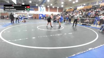 285 lbs Champ. Round 2 - Noah Lopez, South Hills vs Elias Faanunu, Bishop Amat